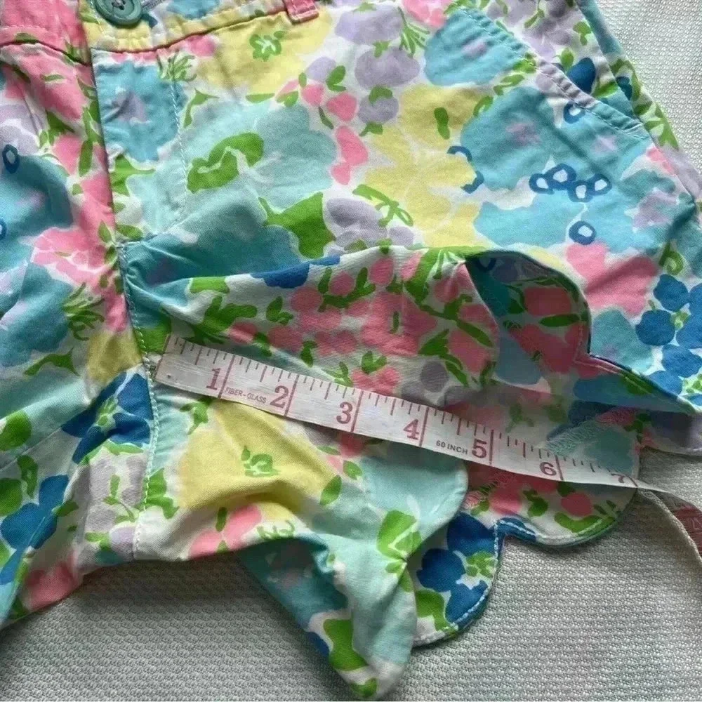 Lilly Pulitzer Buttercup Floral Shorts size‎ 2